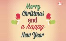 Merry christmas and happy new year